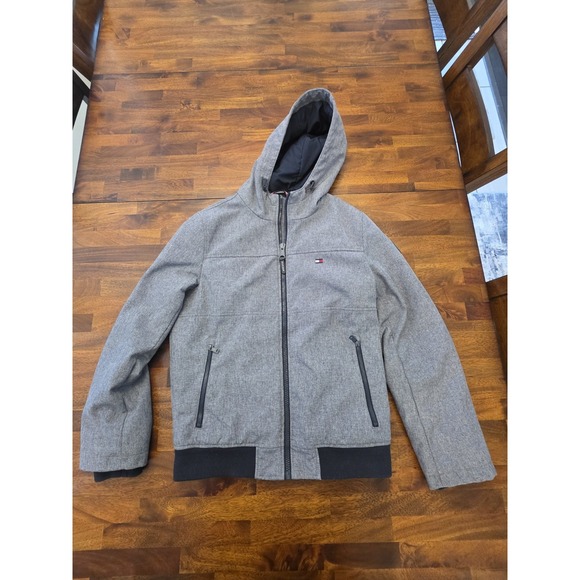 Tommy Hilfiger Other - Tommy Hilfiger Men's Jacket Size M Y2K Genz Genx Full Zip Hooded